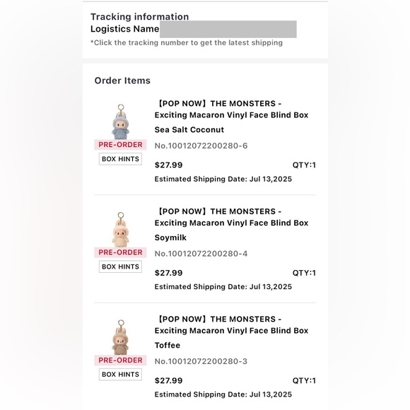 Labubu Copy Copy- Exciting Macaron Vinyl Face Blind Box NWT - Picture 5 of 6